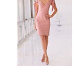 Very Pretty/Sexy Light Pink Bow Sleeve Ties